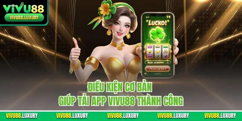Điều kiện cơ bản giúp tải app Vivu88 thành công